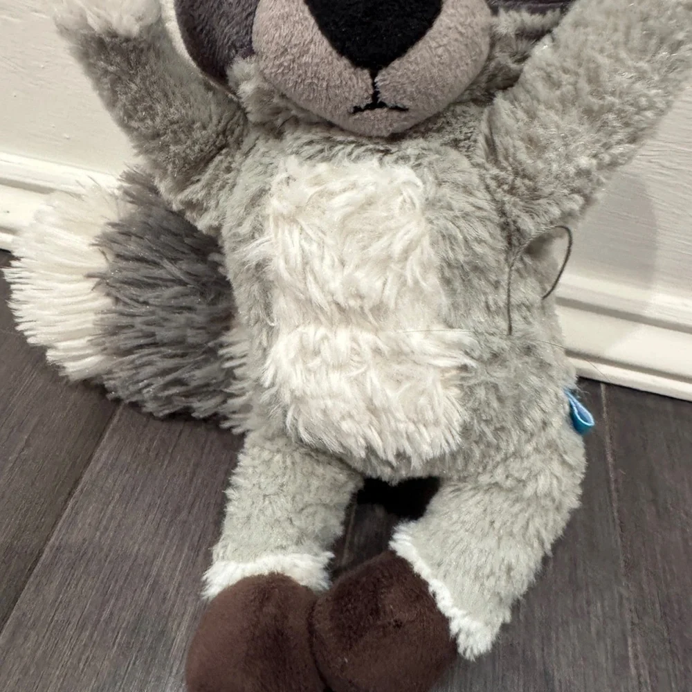 Bark Box Racoon Plush Toy for Pets Dogs